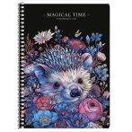 SHKOLYARYK Spirálfüzet, A5, kockás, 80 lap, SHKOLYARYK, vegyes SHKOLYARYK Spirálfüzet, A5, kockás, 80 lap, SHKOLYARYK, vegyes