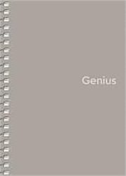 SHKOLYARYK Spirálfüzet, A6, kockás, 80 lap, PP borító, SHKOLYARYK "Genius", vegyes SHKOLYARYK Spirálfüzet, A6, kockás, 80 lap, PP borító, SHKOLYARYK "Genius", vegyes