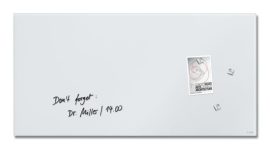 SIGEL Mágneses üvegtábla, 91x46x1,5 cm, SIGEL "Artverum® ", szuper fehér, matt SIGEL Mágneses üvegtábla, 91x46x1,5 cm, SIGEL "Artverum® ", szuper fehér, matt