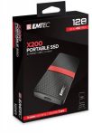   EMTEC SSD (külső memória), 128GB, USB 3.2, 420/450 MB/s, EMTEC "X200"