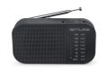 MUSE Rádió, hordozható, MUSE, "M-025R", fekete