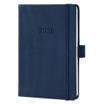 SIGEL Naptár, A6, heti, 2026, kemény borító, SIGEL "Conceptum", éjkék SIGEL Naptár, A6, heti, 2026, kemény borító, SIGEL "Conceptum", éjkék