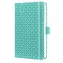   SIGEL Naptár, A6, heti, 2026, kemény borító, SIGEL "Jolie", aqua zöld