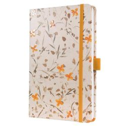 SIGEL Jegyzetfüzet, exkluzív, 135x203 mm, vonalas, 87 lap, keményfedeles, SIGEL "Jolie" Bloom Orange SIGEL Jegyzetfüzet, exkluzív, 135x203 mm, vonalas, 87 lap, keményfedeles, SIGEL "Jolie" Bloom Orange