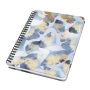   SIGEL Spirálfüzet, 162x215 mm, pontrácsos, 60 lap, keményfedeles, SIGEL "Jolie Ginko Harmony"