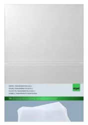 SIGEL Étlaptartó betét, A4, SIGEL, áttetsző