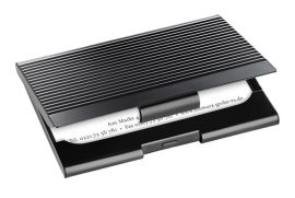 SIGEL Névjegytartó tárca, fém, 20 db-os, SIGEL SIGEL Névjegytartó tárca, fém, 20 db-os, SIGEL