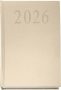 . Naptár, tervező, A5, napi, 2026, bézs
