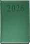 . Naptár, tervező, A5, napi, 2026, zöld