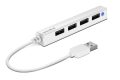   SPEEDLINK USB elosztó-HUB, 4 port, USB 2.0, SPEEDLINK "Snappy Slim" fehér