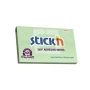   STICK N Öntapadó jegyzettömb, 76x127 mm, 100 lap, STICK N „360°, zöld