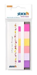 STICK N Jelölőcímke, papír, 7x30 lap, 45x15 mm, STICK N, tavaszi színek STICK N Jelölőcímke, papír, 7x30 lap, 45x15 mm, STICK N, tavaszi színek