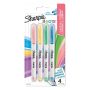   SHARPIE Filctoll készlet, vágott,  SHARPIE "S-Note", 4 különböző szín