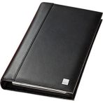 SIGEL Névjegytartó, bőr, 160 db-os, gyűrűs, SIGEL "Torino", fekete SIGEL Névjegytartó, bőr, 160 db-os, gyűrűs, SIGEL "Torino", fekete