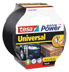 TESA Ragasztószalag, 50 mm x 10 m, TESA "extra Power", fekete TESA Ragasztószalag, 50 mm x 10 m, TESA "extra Power", fekete
