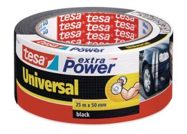 TESA Ragasztószalag, 50 mm x 25 m, TESA "extra Power", fekete TESA Ragasztószalag, 50 mm x 25 m, TESA "extra Power", fekete
