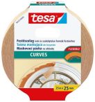 TESA Festő- és mázolószalag, ívekhez, 25 mm x 25 m, TESA "Perfect Curves" TESA Festő- és mázolószalag, ívekhez, 25 mm x 25 m, TESA "Perfect Curves"