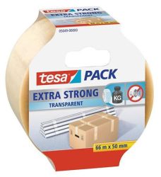 TESA Csomagolószalag, 50 mm x 66 m, TESA "Extra Strong", átlátszó TESA Csomagolószalag, 50 mm x 66 m, TESA "Extra Strong", átlátszó