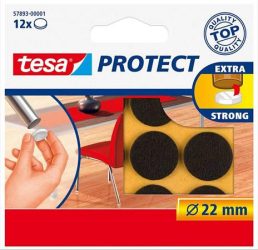 TESA Filckorong, karcolásgátló, 22 mm, TESA "Protect", barna TESA Filckorong, karcolásgátló, 22 mm, TESA "Protect", barna
