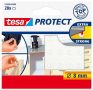   TESA Zaj- és csúszásgátló korong, 8 mm, TESA "Protect", átlátszó