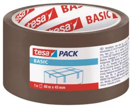 TESA Csomagolószalag, 45 mm x 40 m, TESA "tesapack® Basic", barna