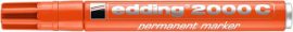 EDDING Alkoholos marker, 1,5-3 mm, kúpos, EDDING "2000", narancssárga EDDING Alkoholos marker, 1,5-3 mm, kúpos, EDDING "2000", narancssárga