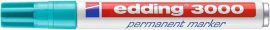 EDDING Alkoholos marker, 1,5-3 mm, kúpos, EDDING "3000", türkíz EDDING Alkoholos marker, 1,5-3 mm, kúpos, EDDING "3000", türkíz