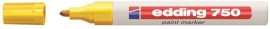 EDDING Lakkmarker, 2-4 mm, EDDING "750", sárga EDDING Lakkmarker, 2-4 mm, EDDING "750", sárga