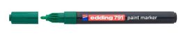 EDDING Lakkmarker, 1-2 mm, EDDING "791", zöld EDDING Lakkmarker, 1-2 mm, EDDING "791", zöld