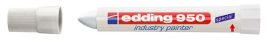 EDDING Jelölő marker, 10 mm, kúpos, EDDING "950", fehér EDDING Jelölő marker, 10 mm, kúpos, EDDING "950", fehér