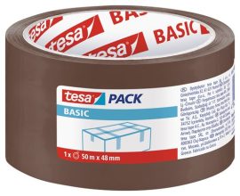 TESA Csomagolószalag, 48 mm x 50 m, TESA "Basic", barna