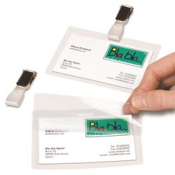 DJOIS Névkitűző, csíptetővel, hidegen laminálható, DJOIS DJOIS Névkitűző, csíptetővel, hidegen laminálható, DJOIS