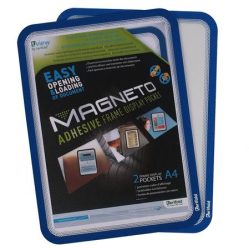 DJOIS Infokeret, öntapadós háttal, A4, DJOIS "Magneto", kék DJOIS Infokeret, öntapadós háttal, A4, DJOIS "Magneto", kék