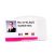 DJOIS Azonosítókártya-tartó, műanyag, nyitott, fekvő, 54x85 mm, DJOIS
