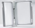   DJOIS Bemutatótábla tartó, fali, 10 db bemutatótáblával, DJOIS "Design", szürke