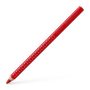   FABER-CASTELL Színes ceruza, háromszögletű, FABER-CASTELL "Grip 2001 Jumbo", piros