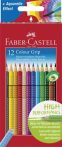 FABER-CASTELL Színes ceruza készlet, háromszögletű, FABER-CASTELL "Grip 2001", 12 különböző szín FABER-CASTELL Színes ceruza készlet, háromszögletű, FABER-CASTELL "Grip 2001", 12 különböző szín