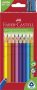   FABER-CASTELL Színes ceruza készlet, háromszögletű, FABER-CASTELL "Jumbo", 20 különböző szín