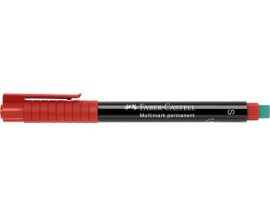FABER-CASTELL Alkoholos marker, OHP, 0,4 mm, FABER-CASTELL "Multimark 1523", piros FABER-CASTELL Alkoholos marker, OHP, 0,4 mm, FABER-CASTELL "Multimark 1523", piros