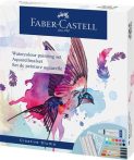 FABER-CASTELL Akvarell festékkészlet, tubusos, kiegészítőkkel, FABER-CASTELL "Creative Studio", 12 különböző szín FABER-CASTELL Akvarell festékkészlet, tubusos, kiegészítőkkel, FABER-CASTELL "Creative Studio", 12 különböző szín