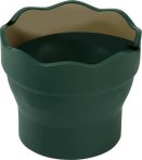 FABER-CASTELL Ecsettál, műanyag, FABER-CASTELL "Click&Go", zöld FABER-CASTELL Ecsettál, műanyag, FABER-CASTELL "Click&Go", zöld