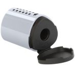 FABER-CASTELL Hegyező, egylyukú, tartályos, FABER-CASTELL, "Grip 2001 mini", ezüst FABER-CASTELL Hegyező, egylyukú, tartályos, FABER-CASTELL, "Grip 2001 mini", ezüst