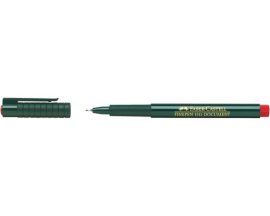 FABER-CASTELL Tűfilc, 0,4 mm, FABER-CASTELL "Finepen 1511", piros FABER-CASTELL Tűfilc, 0,4 mm, FABER-CASTELL "Finepen 1511", piros