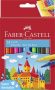   FABER-CASTELL Filctoll készlet, FABER-CASTELL, 24 különböző szín "Castle"