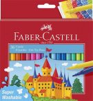 FABER-CASTELL Filctoll készlet, FABER-CASTELL, 36 különböző szín "Castle" FABER-CASTELL Filctoll készlet, FABER-CASTELL, 36 különböző szín "Castle"