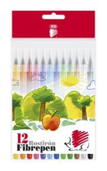 ICO Filctoll készlet, 1 mm, ICO "Süni 300", 12 különböző szín ICO Filctoll készlet, 1 mm, ICO "Süni 300", 12 különböző szín