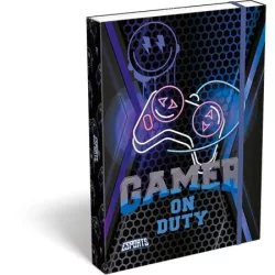 LIZZYSULI Füzetbox, A4, LIZZYSULI, Esports Gamer on duty