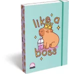 LIZZYSULI Füzetbox, A4, LIZZYSULI, Lollipop Capybara, zöld