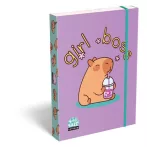 LIZZYSULI Füzetbox, A5, LIZZYSULI, Lollipop Capybara, zöld