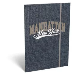 LIZZYSULI Gumis mappa, karton, A4, LIZZYSULI, Manhattan New York